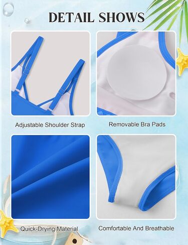 Girls Swimsuits V-Neck Double Strap Design Cute Girls Bikini Swim Two Piece Sets with Chest Pad in Saudi Arabia