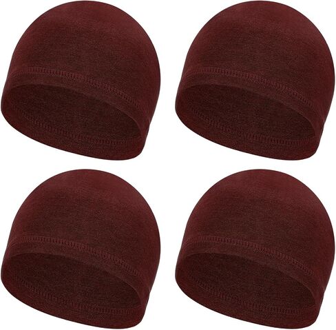 PATIKIL Helmet Liner Skull Cap for Men, Sweat Wicking Hats Stretchy Thermal Under Helmets Cap for Bicycle Motorcycle Cycling in Saudi Arabia