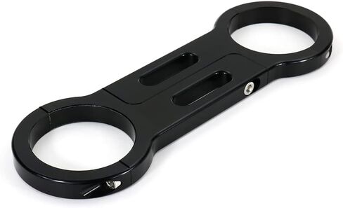 Xitomer Fork Brace Balance Shock Bracket Fit for Harley Sportster XL883 R Fork Brace Sport XL1200 R S Fork Stabilizer Motorcycle Fork Support (Black) in Saudi Arabia