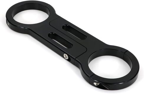 Xitomer Fork Brace Balance Shock Bracket Fit for Harley Sportster XL883 R Fork Brace Sport XL1200 R S Fork Stabilizer Motorcycle Fork Support (Black) in Saudi Arabia