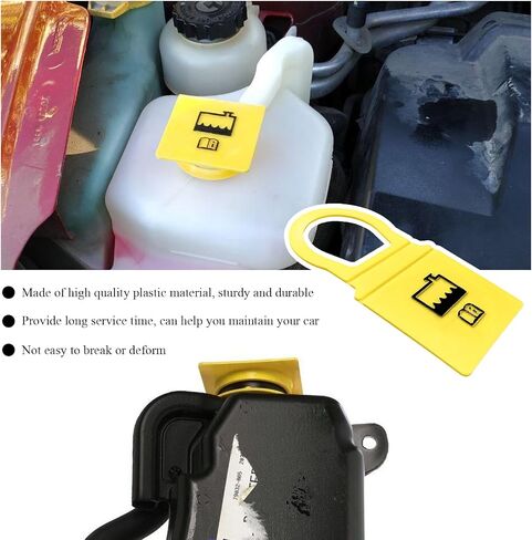 2 PCS Coolant Coolant Cap ، Coolant Recovery Water Cap 55111074AA 52079331 ، Coolant Tank Cap متوافق مع Grand Voyager Wrangler Cherokee ، إكسسوارات السيارات in Saudi Arabia