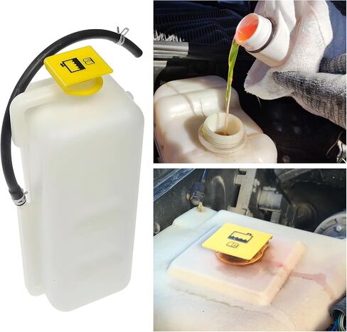 2 PCS Coolant Coolant Cap ، Coolant Recovery Water Cap 55111074AA 52079331 ، Coolant Tank Cap متوافق مع Grand Voyager Wrangler Cherokee ، إكسسوارات السيارات in Saudi Arabia