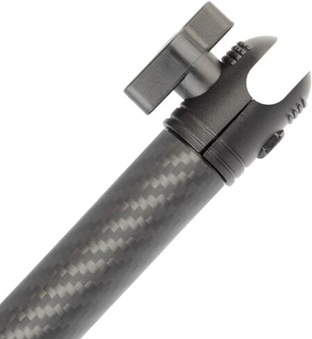 Bulletpoint Mounting Solutions Dash Mount 4.7" Arm Compatible with iPhone and Android Smartphones - Fits 20mm Attachment Ball (Matte Black Carbon Fiber) in Saudi Arabia