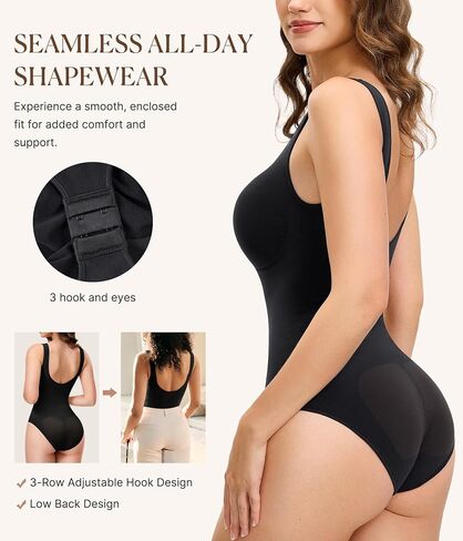 BRABIC Backless Shapewear Bodysuits for Women Tummy Control Shapewear Seamless Faja Body Shaper Suit Waist Trainer in Saudi Arabia