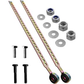 Height Control Valve Linkage Fit for HD Trucks and Tractors, 14 Inch Max Adjustable Leveling Valve Control Kit Replace 48100367 HAL48100367 767653245843