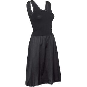 Valair Comfortable Women’s Slip for Under Dresses Bottom: Non-Cling Nylon Top: Comfy Cotton