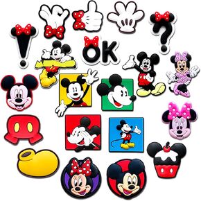Xaldrichasta 20 35 Cartoon Shoe Charms for Clog Sandals Varching Sandals Darcelets ، سحر لطيف (20)