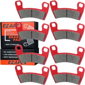 منصات الفرامل الأمامية والخلفية متوافقة مع Polaris RZR S 900 2015-2020 1000 PS EU TRACTOR ZUG 2017-2020 4 SETS COPPER 2206025