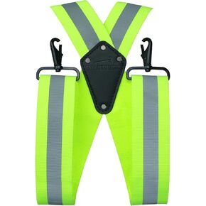 MELOTOUGH Reflective Safety Suspenders,Suspenders for Men,Industrial Strength Suspender for Jeans,Men Suspender for Big and Tall, 2"Work Suspender