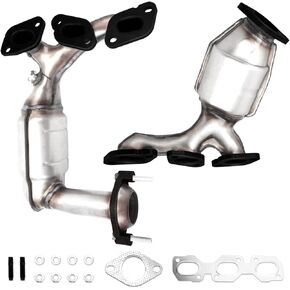 Front Catalytic Converter Compatible with 2001 2002 2003 2004 2005 2006 2007 Ford Escape 3.0L, 2005-2007 Mercury Mariner 3.0L, 2001-2006 Mazda Tribute 3.0L, Direct-fit(EPA Compliant)