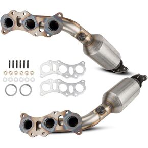 استبدال المحول الحفاز لعام 2005-2018 Frontier 4.0L ، 2005-2012 Pathfinder 4.0L ، 2005-2015 XTERRA 4.0L RESICAL 16399 ، 16400 ، 16467 ، 16468 (EPA Compliant)