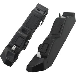Front Bumper Retainer Brackets Support Left Right Spacers LH RH Compatible with Optima 2011 2012 2013 2014 2015 865132T000 865142T000 86513-2T000 86514-2T000