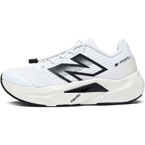 New Balance Unisex-Child FuelCell Propel V5 Bungee Running Shoe