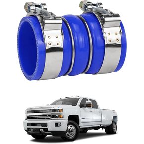 26259 intercooler خرطوم مجموعة أنبوب للمحرك متوافق مع 2005-2016 GMC Sierra 2500/3500 ، 2005-2016 شيفروليه سيلفرادو 2500/3500 ، OEM استبدال# 15188715 ، 15188721