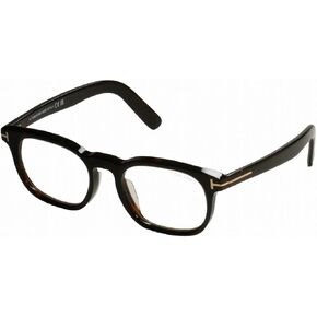Tom Ford Blue Light Block Square Men's Eyeglasses FT5930-D-B 052 52, Havana