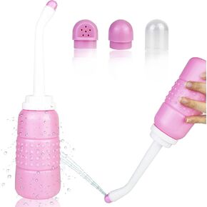 TopQuaFocus 12oz Perineal Bottle for Postpartum Care Portable Travel Peri Sprayer Bidet Postpartum Recovery Essentials After Birth Cleaning for Women Baby Personal Hygiene Care Hemorrhoid Treatment