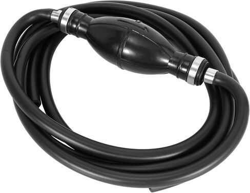 Fuel Line Assembly 1/4" 6mm Hose Line Universal Boat Fuel Line with Primer Bulb Steel Hose Clamps for Marine Outboard Boat Motor RVs in Saudi Arabia