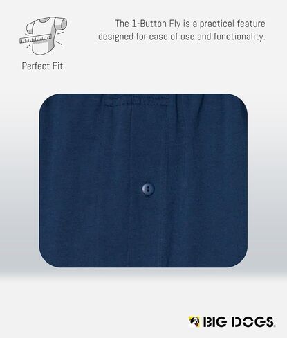 Big Dogs Brand Boxers for Men | Big and Tall Underwear | Cotton Boxers for Men | Men's Boxer Shorts | Sizes SM-6XL in Kuwait