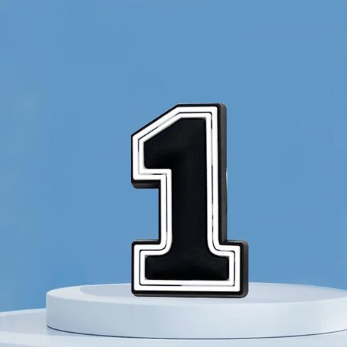 Letter Charms Black White Pink Alphabet Accessories for Decoration Charms in Saudi Arabia