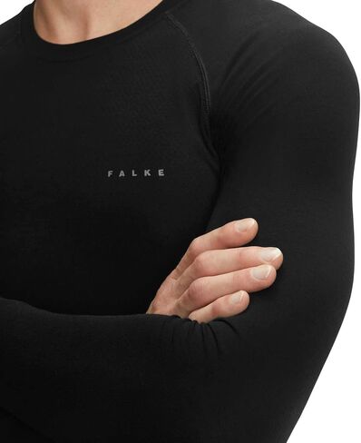 FALKE Men's Wool Tech. Light Base Layer Top, 1 Piece in Saudi Arabia