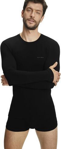FALKE Men's Wool Tech. Light Base Layer Top, 1 Piece in Saudi Arabia