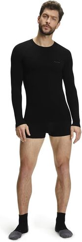 FALKE Men's Wool Tech. Light Base Layer Top, 1 Piece in Saudi Arabia