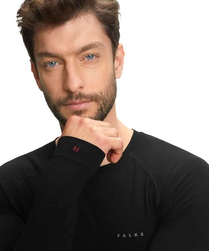 FALKE Men's Wool Tech. Light Base Layer Top, 1 Piece in Saudi Arabia
