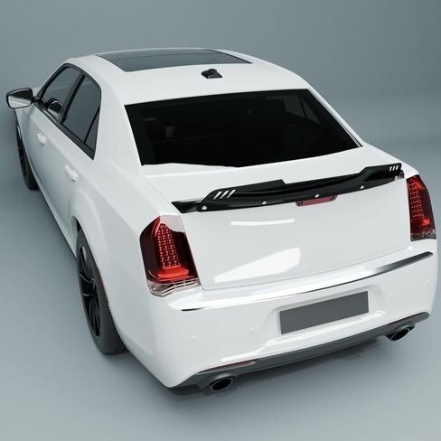 الجذع الخلفي شفة الشفاه الجناح WickerBill متوافق مع Chrysler 300 300C 300S 2011-2023 الملحقات الخارجية in Kuwait