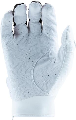 MARUCCI Signature Batting Glove V4, White/RED, Adult X-Large in Saudi Arabia