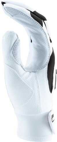 MARUCCI Signature Batting Glove V4, White/RED, Adult X-Large in Saudi Arabia
