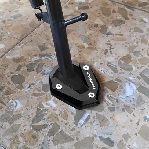 Motorcycle Side Stand Extension Kickstand Plate Compatible With H.onda Transalp XL750 2023 2024 | Foot Pad Support XL 750 Transalp750 Accessories (black) in Kuwait