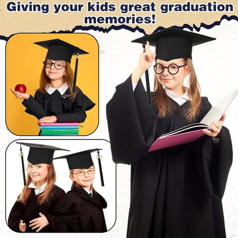 Coume 6 Sets Kindergarten Graduation Caps for Kids with 2025 2026 Tassel in Saudi Arabia