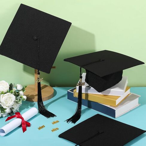 Coume 6 Sets Kindergarten Graduation Caps for Kids with 2025 2026 Tassel in Saudi Arabia