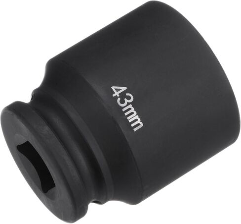 HARFINGTON 6-Point Impact Socket 3/4" Drive 43mm Metric 40Cr Alloy Steel Spindle Axle Nut Impact Socket in Saudi Arabia