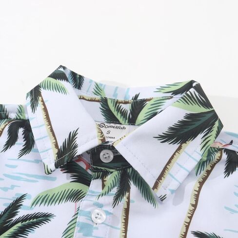NOOMELFISH GIRLS TIE FRONT HAWAIIAN SUMPER TROPIC TROPIC TROPIC LITEVE BUNTER DOWN TOPS (5-12 years) in Saudi Arabia