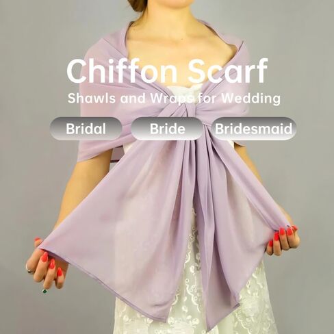 Chiffon Hijab for Women Sheer Shawl and Wraps for Wedding Bridal Scarves Summer Lightweight Sun-proof Scarf in Saudi Arabia