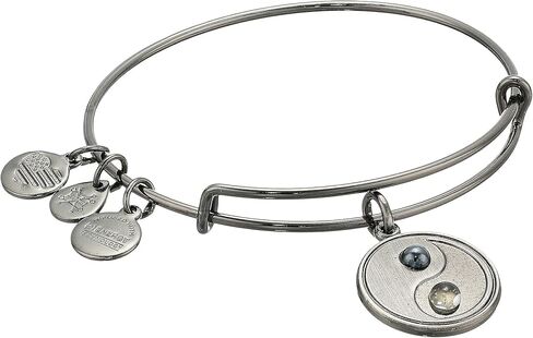 Alex and Ani Two-Tone Yin Yang Bangle Bracelet in Saudi Arabia