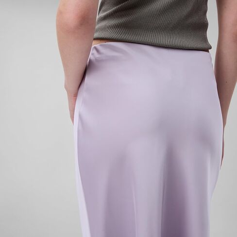Calvin Klein Women's Matte Satin Midi Skirt in Saudi Arabia