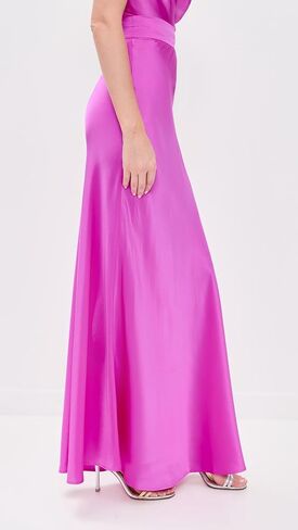 L'AGENCE Women's Ryker Waistband Bias Skirt in Saudi Arabia