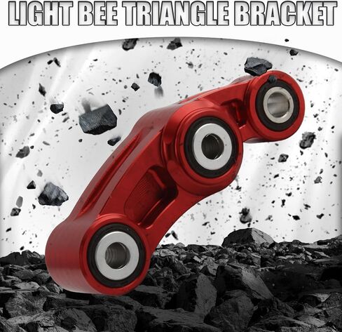 Suspension Link,Rear Shock Absorbing Linkage Absorber Bracket Replacement For Electric Dirt Bike Sur Ron Ultra Bee Ebike-Red in Saudi Arabia