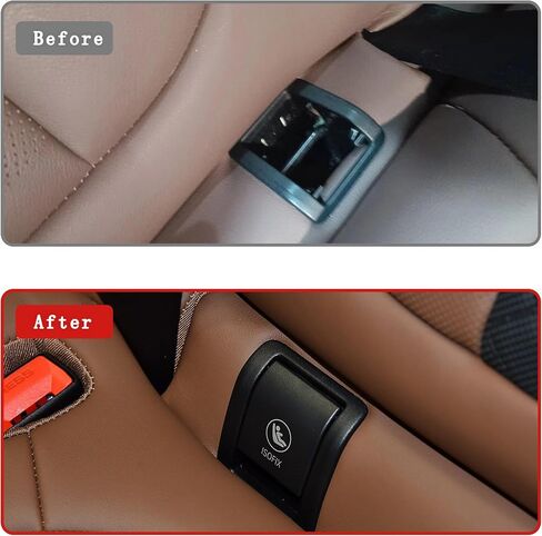 غطاء مرساة أمان لمقعد الأطفال الخلفي BMW X5 G05 بديل غطاء ISOFIX، متوافق مع غطاء مزلاج مقعد BMW 2019-2023 52207499786 أسود قطعة واحدة in Kuwait