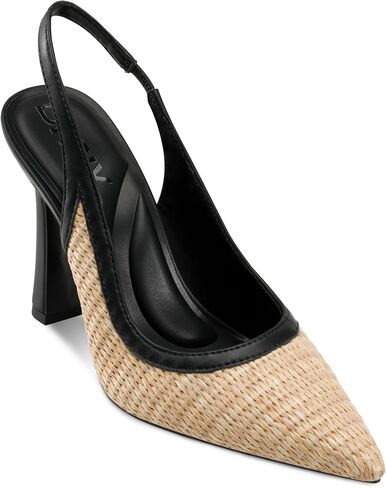DKNY Women's Cinette Pointed Toe Slingback Dress Pump with Logo in Saudi Arabia