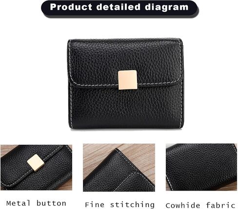 Small Wallet For Women Genuine Leather Accordion Wallet Mini Card Holder Organizer Mini Wallet Gift For Ladies Teen Girls Travel (light pink) in Saudi Arabia