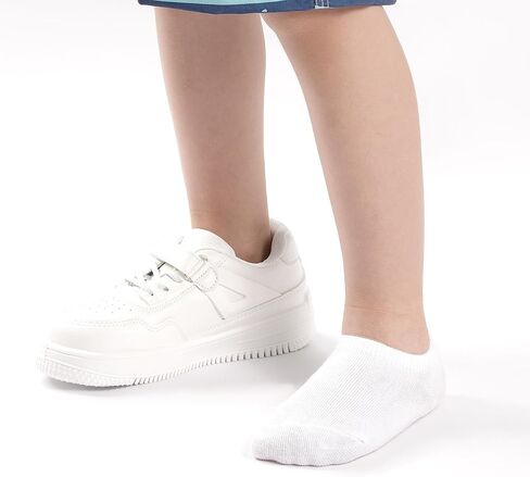 10 Pairs No Show Socks for Girls Boys Toddlers Socks Anti-slip Low Cut Kids Sock Ankle for 2-14 Years in Saudi Arabia