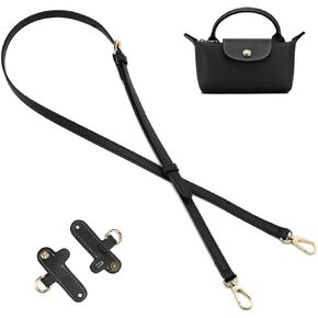 Leather Strap Suitable for Longchamp Handbag,Crossbody Adjustable Shoulder Strap Conversion Kit