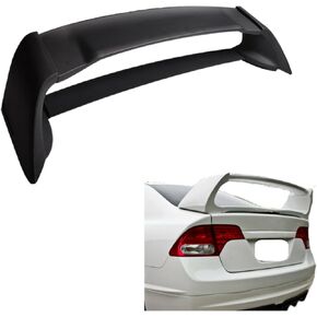 GXYWADY Rear Trunk Spoiler Wing Replacement for Civic 4DR Sedan 2006-2011 RR Style Rear Trunk Lid Wing Spoiler