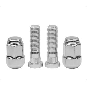 M12x1.5 Wheel Lug Stud Nut Set Compatible with Honda Odyssey Accord Civic CR-V Clarity S2000 Crosstour Pilot Prelude Acura Optima Legend NSX TLX TSX RDX Lancer (4PCS)