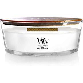 WoodWick Ellipse Candle, Hinoki Dahlia, 16 oz.