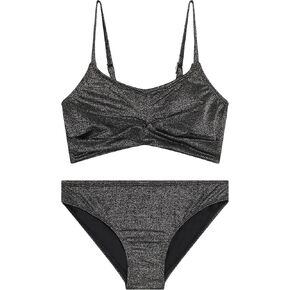 Kanu Surf Girls' Gracie Beach Sport UPF 50 Sparkle Bikini
