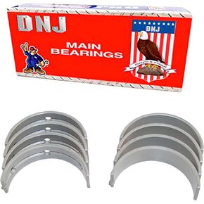 DNJ MB140 Main Bearings Set Standard for 1998-2010 Chrysler, Dodge 300, Avenger, Charger 2.7L V6 24V DOHC 2736cc